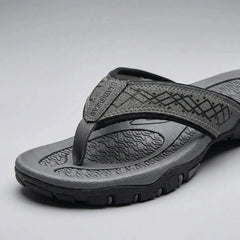 Comfortable Sport Sandals for Men with Toe Post Contoured Footbed Lug Sole Summer Style