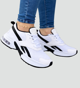 Comfortable Orthopedic Sneakers for Women with Lace Up Breathable Mesh Cushioned Running Style
