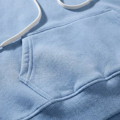 Cozy Hoodie for Men with Drawstring Hood Long Sleeve Kangaroo Pocket Fleece Relaxed Style