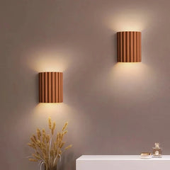 Nordic Resin Wall Lamp Modern Stylish Indoor LED Sconce Wall Light
