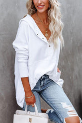 Effortless Hoodies for Women with Relaxed Tunic Length Drawstring Pullover Sweatshirt Style