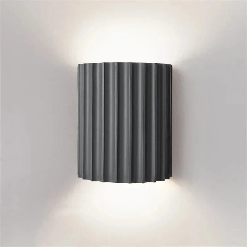 Nordic Resin Wall Lamp Modern Stylish Indoor LED Sconce Wall Light