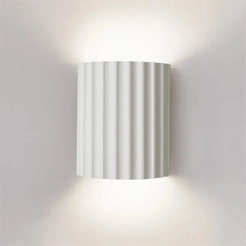 Nordic Resin Wall Lamp Modern Stylish Indoor LED Sconce Wall Light