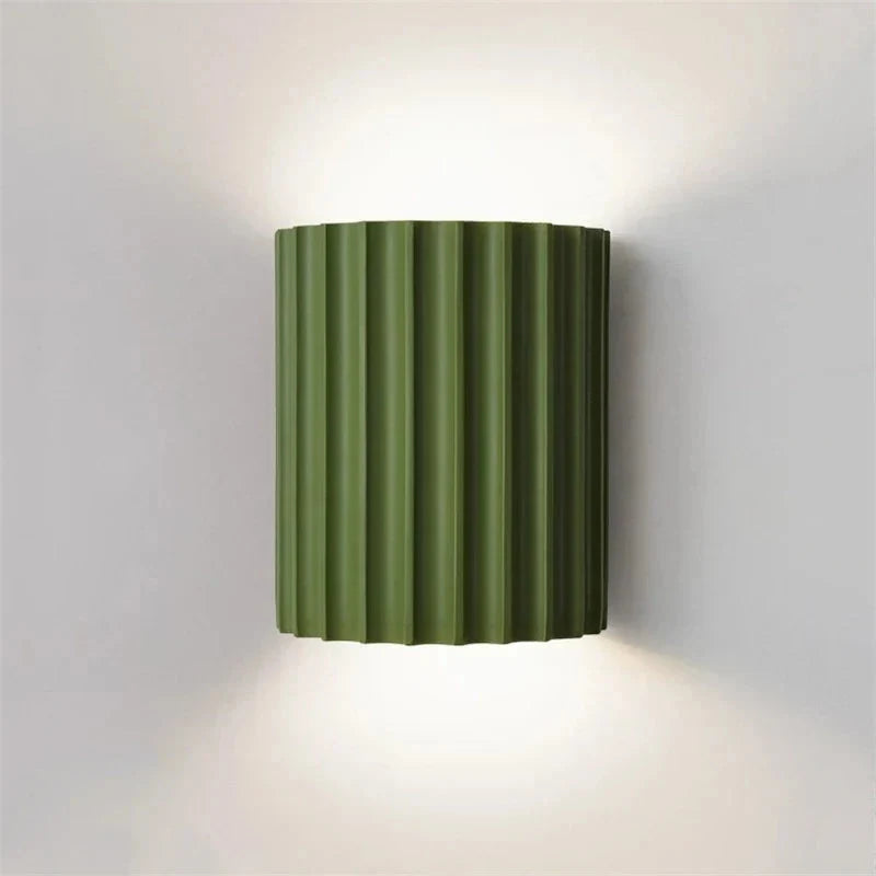 Nordic Resin Wall Lamp Modern Stylish Indoor LED Sconce Wall Light