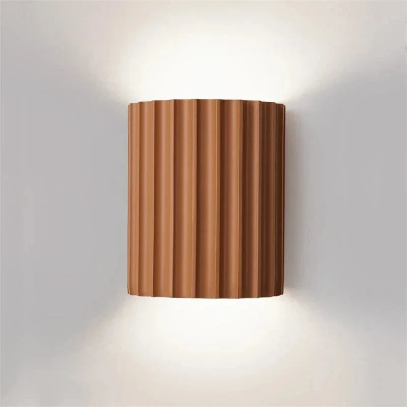 Nordic Resin Wall Lamp Modern Stylish Indoor LED Sconce Wall Light