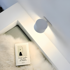 Rechargeable LED Wall Lamp Adjustable Magnetic Mount Cordless Sconce Light