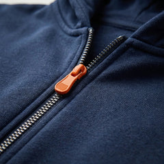 Cozy Quarter Zip Hoodie for Men with Drawstring Hood Long Sleeve Zip Pocket Fleece Casual Style