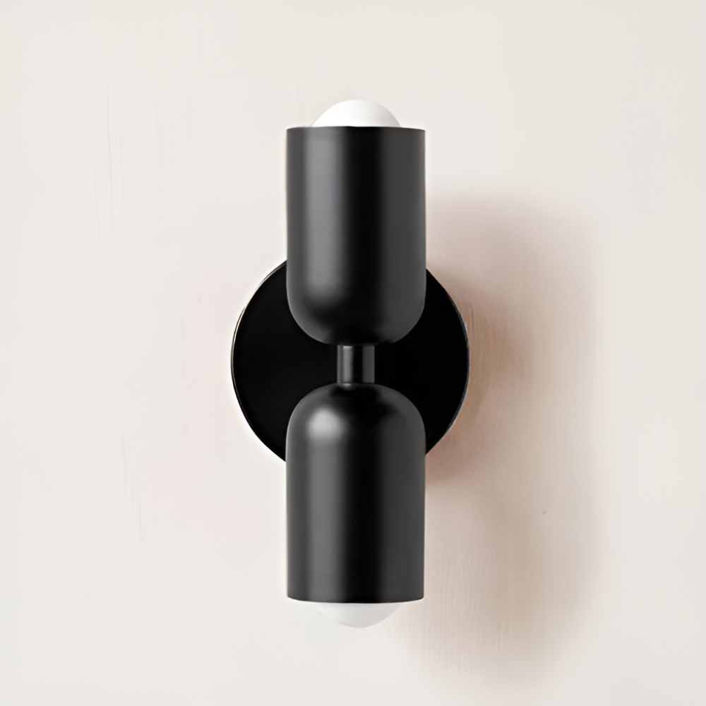 DualGlow Wall Lamp Two-Sided LED Capsule Modern Up Down Indoor Sconce Wall Light