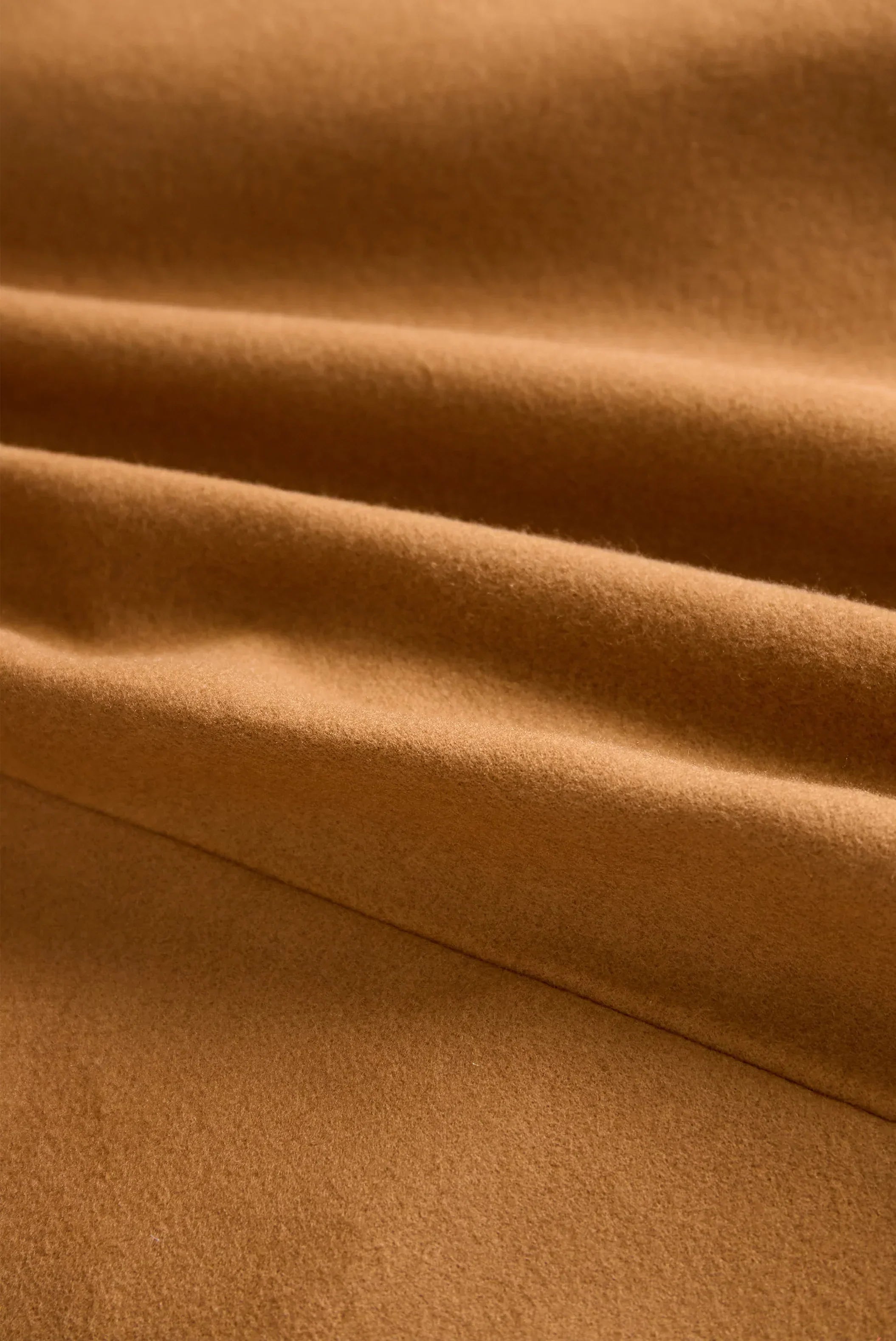 Elegant Camel Trench Coat for Women with Notched Lapel Long Sleeve Tie Belt Tailored Style
