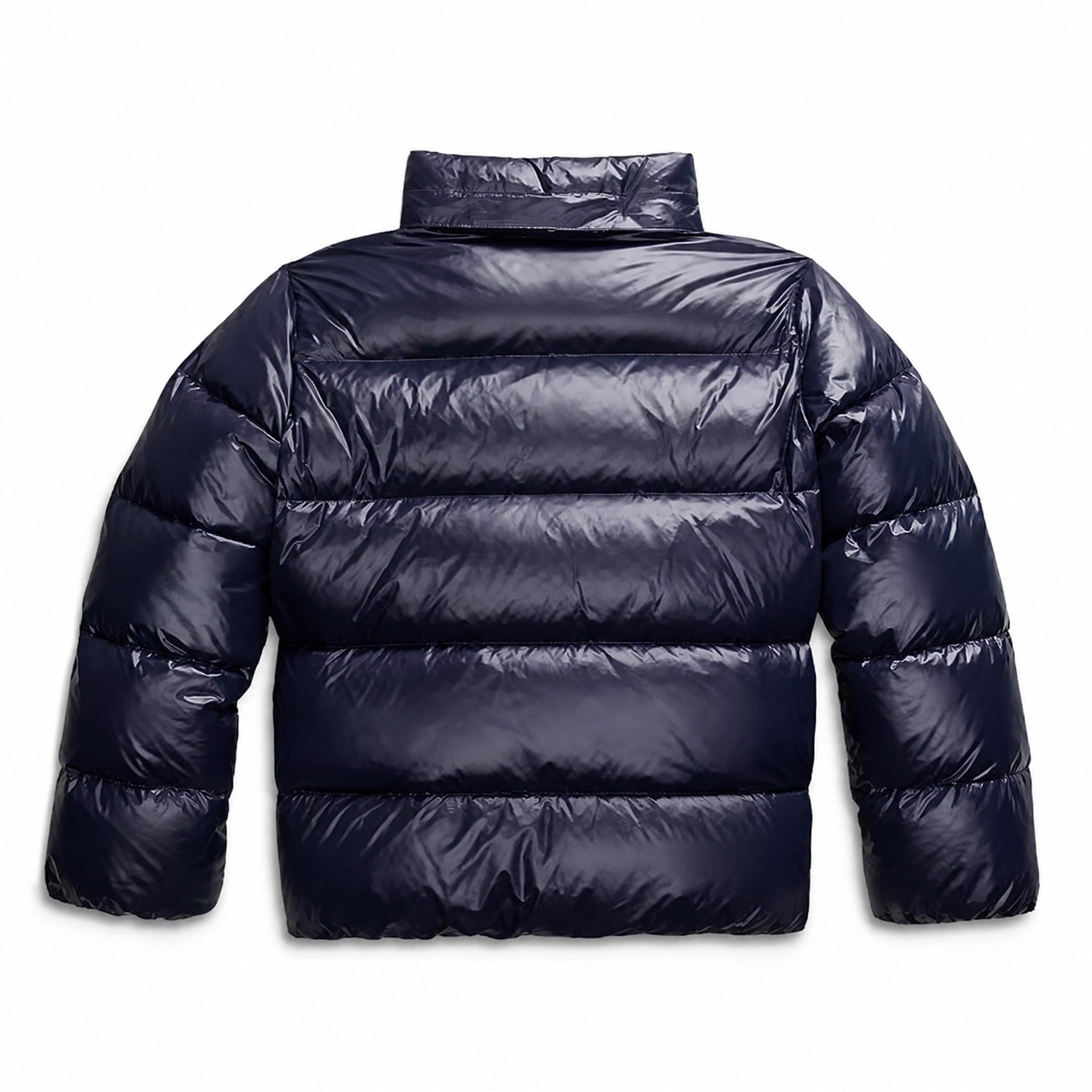 Cozy Puffer Jacket for Women with Hooded Collar Long Sleeve Zip Up Padded Quilted Style