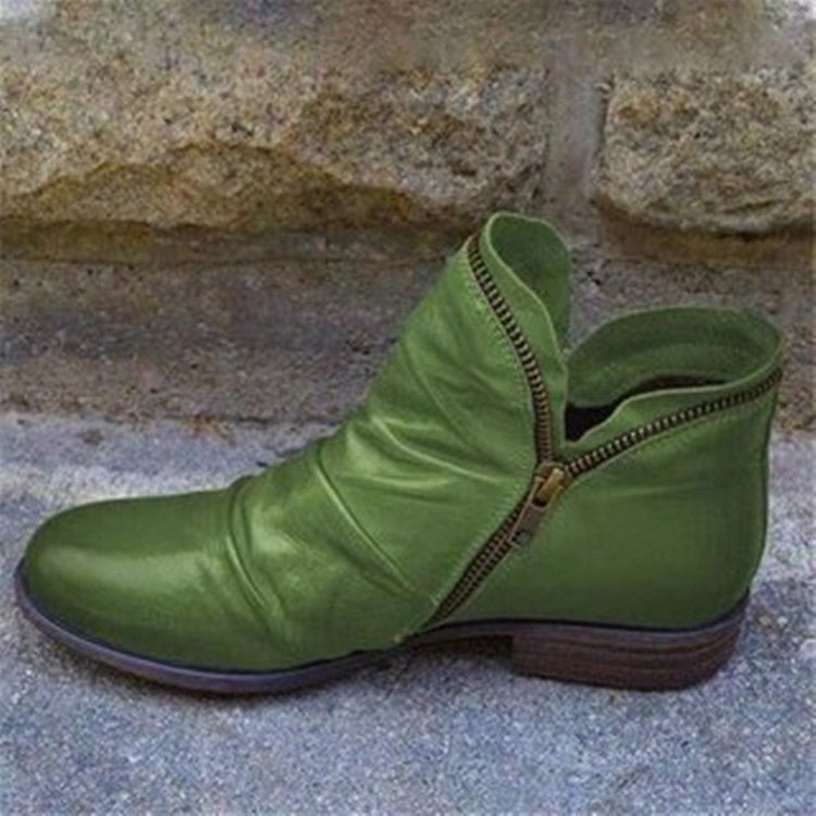 Teresa | Women's Autumn Leather Ankle Boots