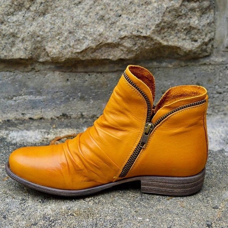 Teresa | Women's Autumn Leather Ankle Boots