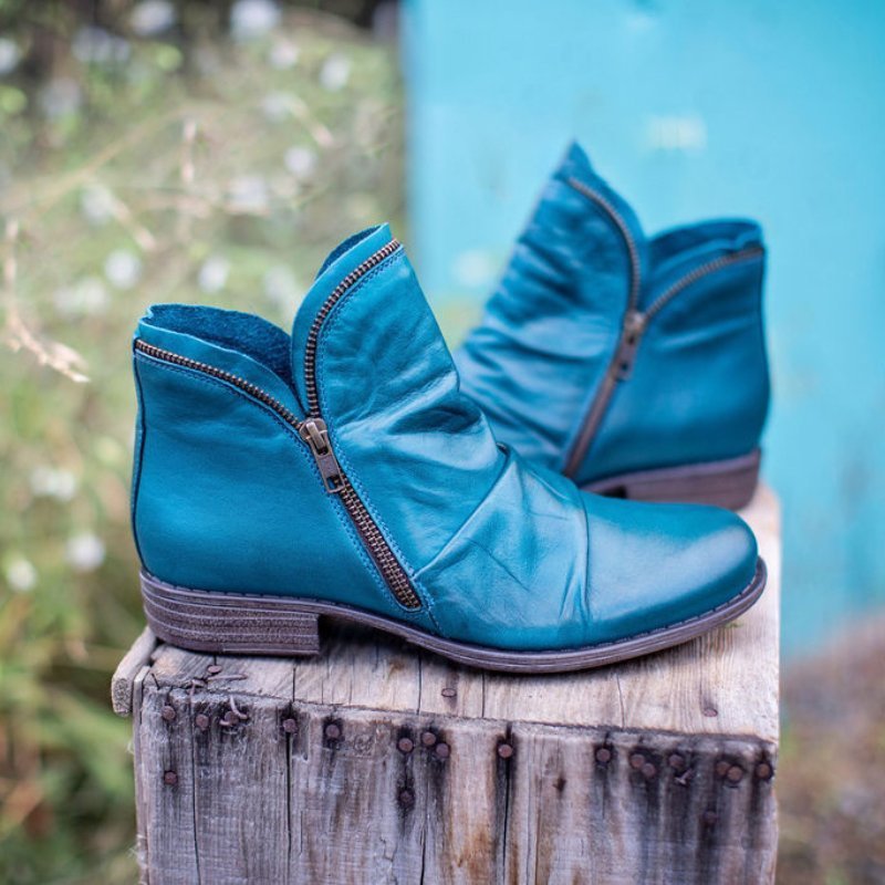 Teresa | Women's Autumn Leather Ankle Boots