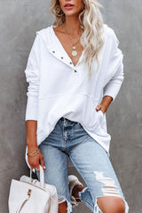 Effortless Hoodies for Women with Relaxed Tunic Length Drawstring Pullover Sweatshirt Style